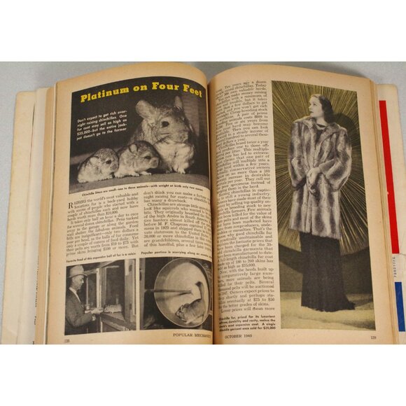 Popular Mechanics October 1946 Nuclear Power Atomic Age Vintage Advertising, - Picture 8 of 10